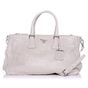 PRADA Nappa Antique in Ghiaccio